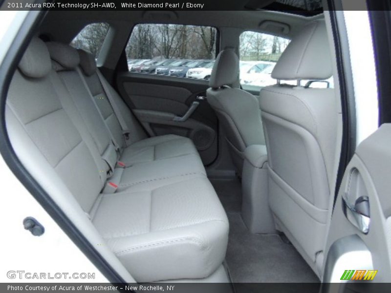 White Diamond Pearl / Ebony 2011 Acura RDX Technology SH-AWD