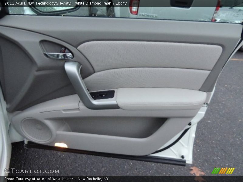 White Diamond Pearl / Ebony 2011 Acura RDX Technology SH-AWD
