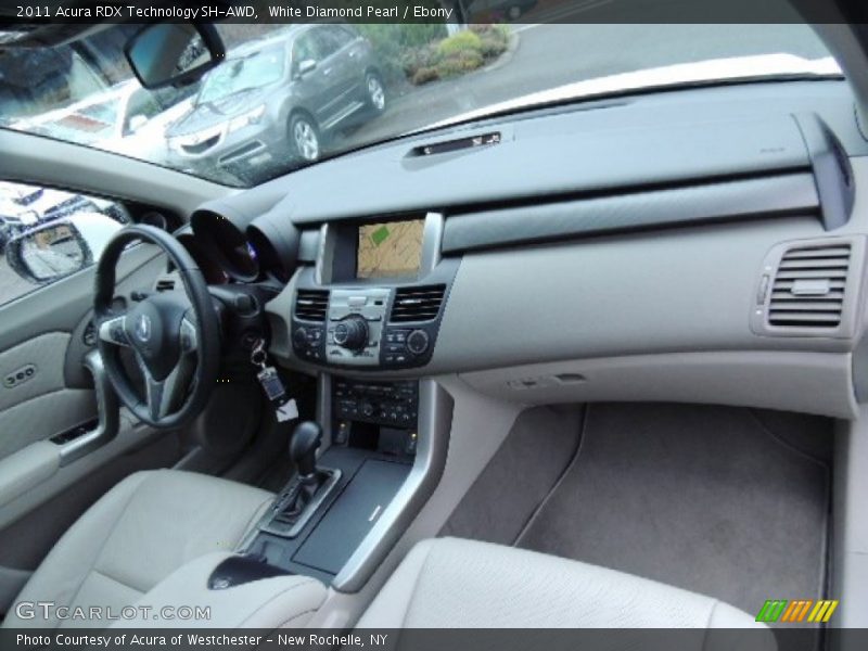White Diamond Pearl / Ebony 2011 Acura RDX Technology SH-AWD