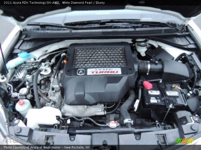 White Diamond Pearl / Ebony 2011 Acura RDX Technology SH-AWD