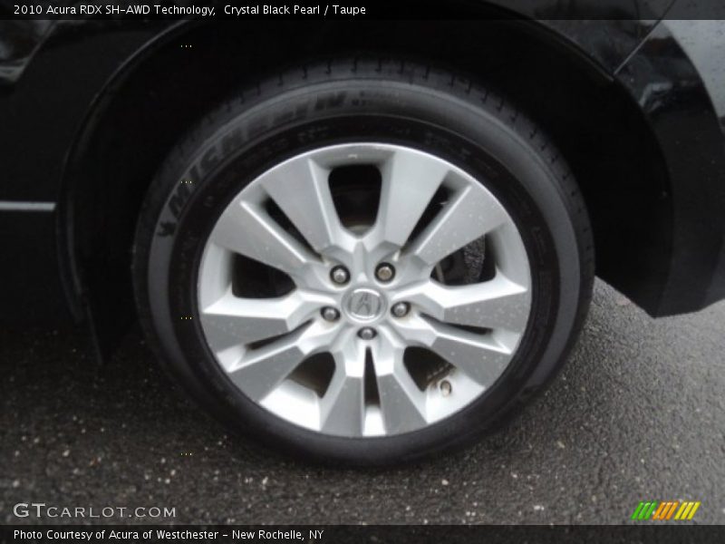 Crystal Black Pearl / Taupe 2010 Acura RDX SH-AWD Technology