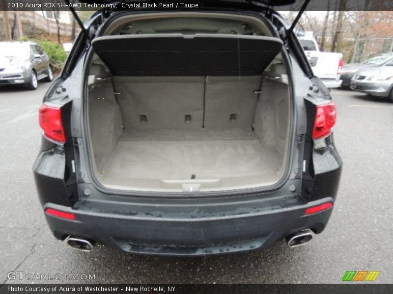 Crystal Black Pearl / Taupe 2010 Acura RDX SH-AWD Technology