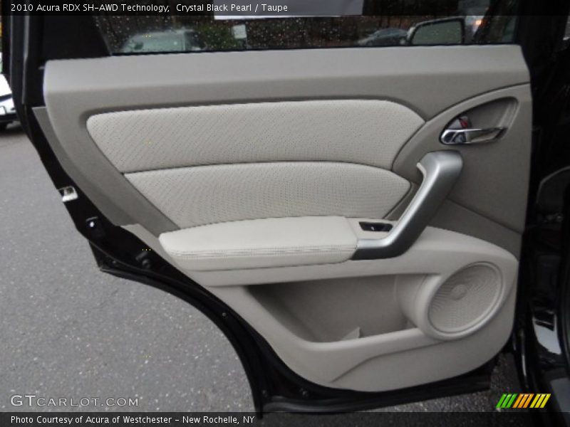 Crystal Black Pearl / Taupe 2010 Acura RDX SH-AWD Technology