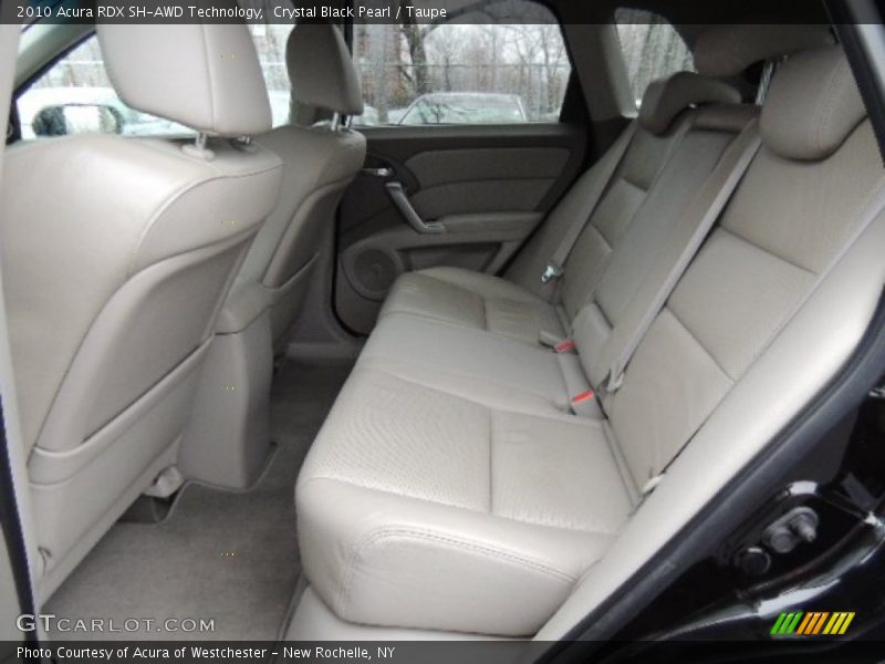 Crystal Black Pearl / Taupe 2010 Acura RDX SH-AWD Technology