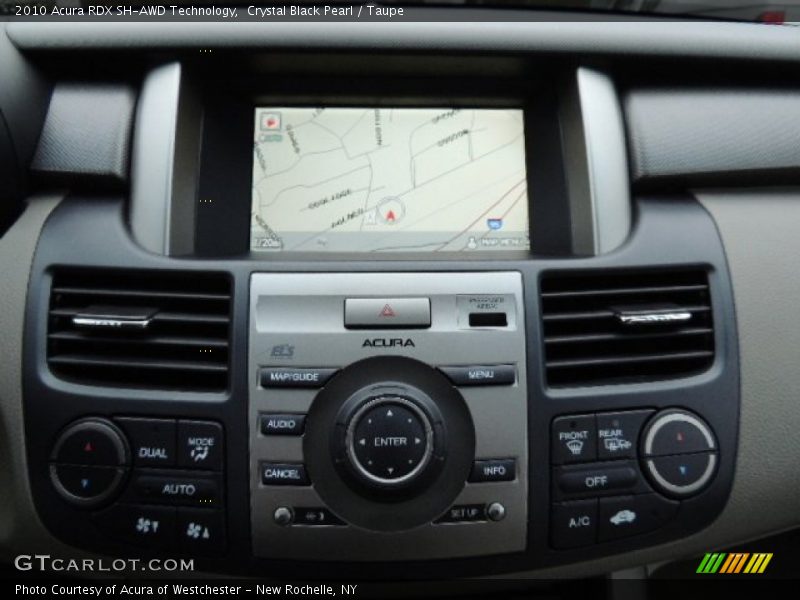 Crystal Black Pearl / Taupe 2010 Acura RDX SH-AWD Technology