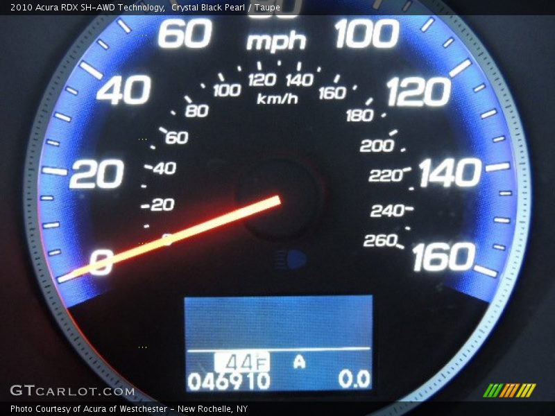 Crystal Black Pearl / Taupe 2010 Acura RDX SH-AWD Technology