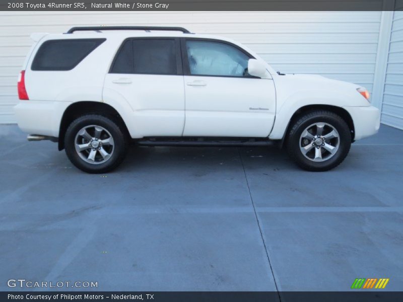 Natural White / Stone Gray 2008 Toyota 4Runner SR5