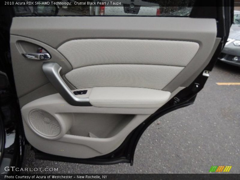 Crystal Black Pearl / Taupe 2010 Acura RDX SH-AWD Technology