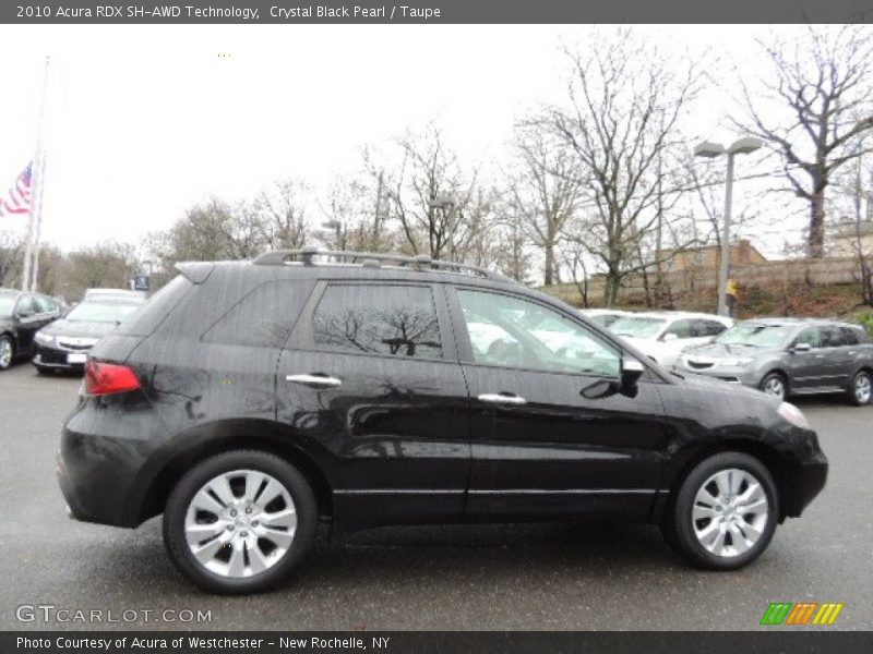 Crystal Black Pearl / Taupe 2010 Acura RDX SH-AWD Technology