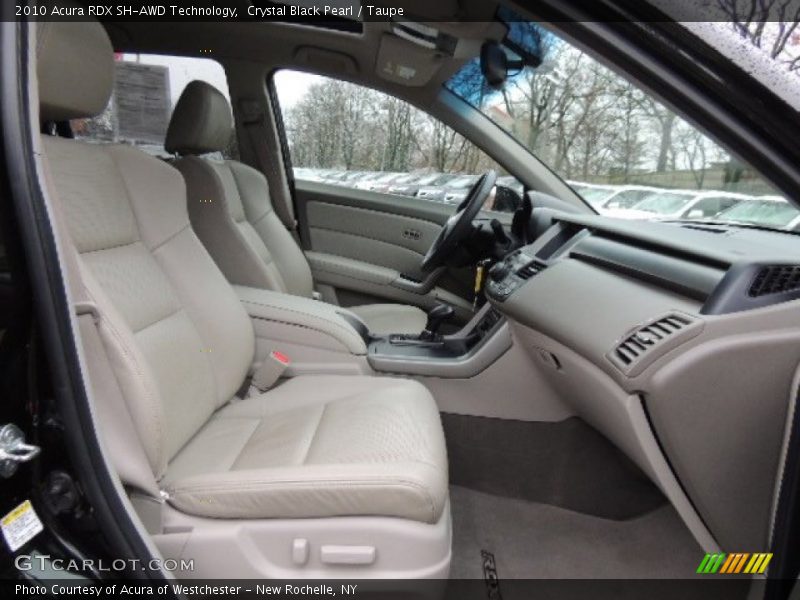 Crystal Black Pearl / Taupe 2010 Acura RDX SH-AWD Technology