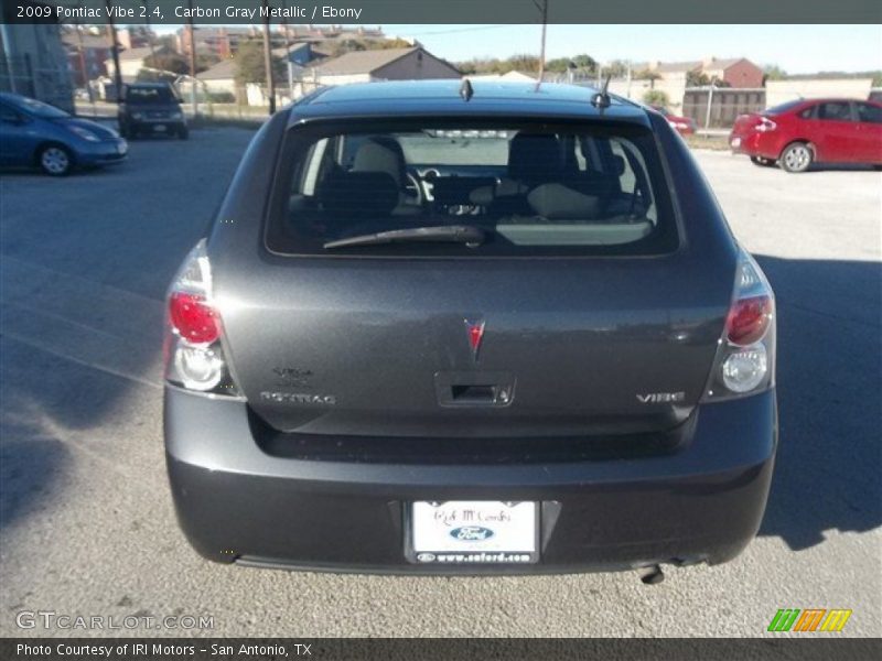 Carbon Gray Metallic / Ebony 2009 Pontiac Vibe 2.4