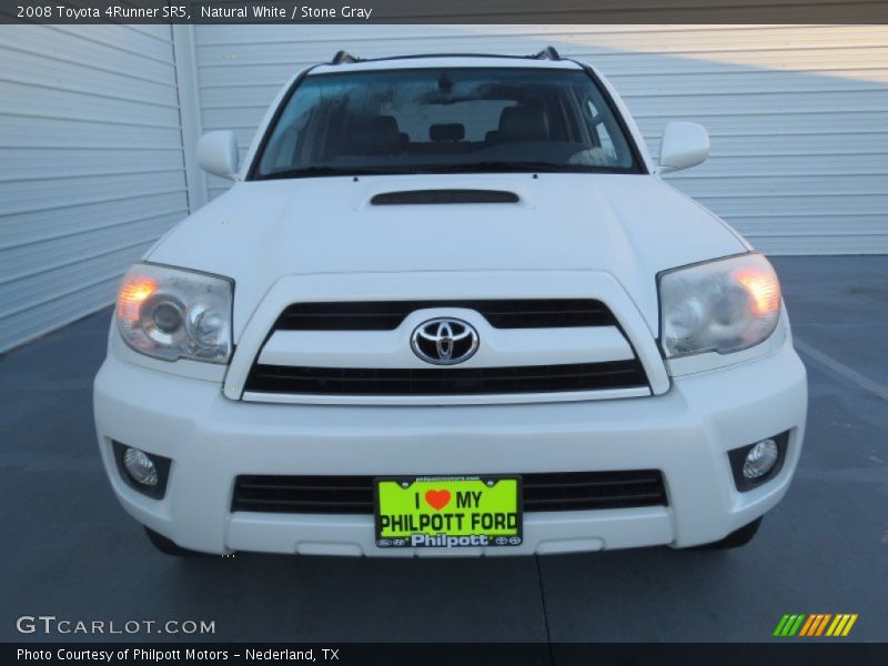 Natural White / Stone Gray 2008 Toyota 4Runner SR5