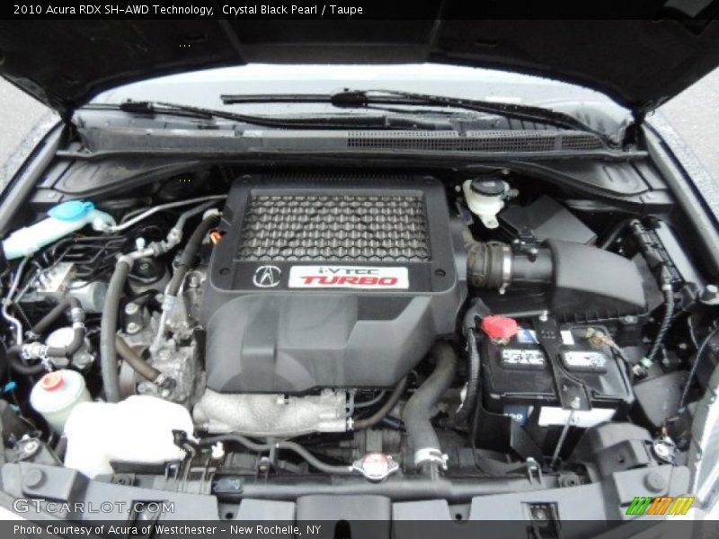 Crystal Black Pearl / Taupe 2010 Acura RDX SH-AWD Technology