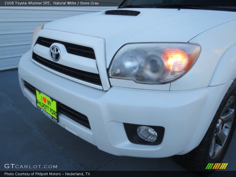Natural White / Stone Gray 2008 Toyota 4Runner SR5