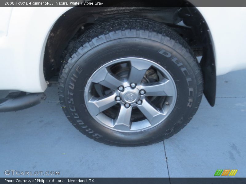 Natural White / Stone Gray 2008 Toyota 4Runner SR5