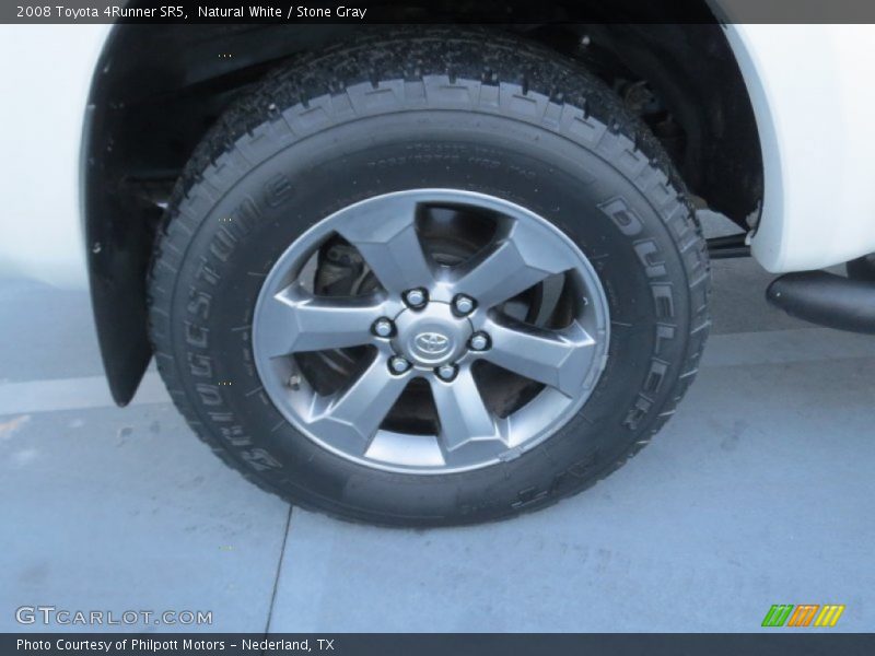 Natural White / Stone Gray 2008 Toyota 4Runner SR5
