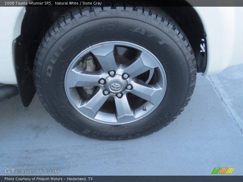Natural White / Stone Gray 2008 Toyota 4Runner SR5
