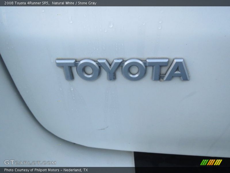 Natural White / Stone Gray 2008 Toyota 4Runner SR5