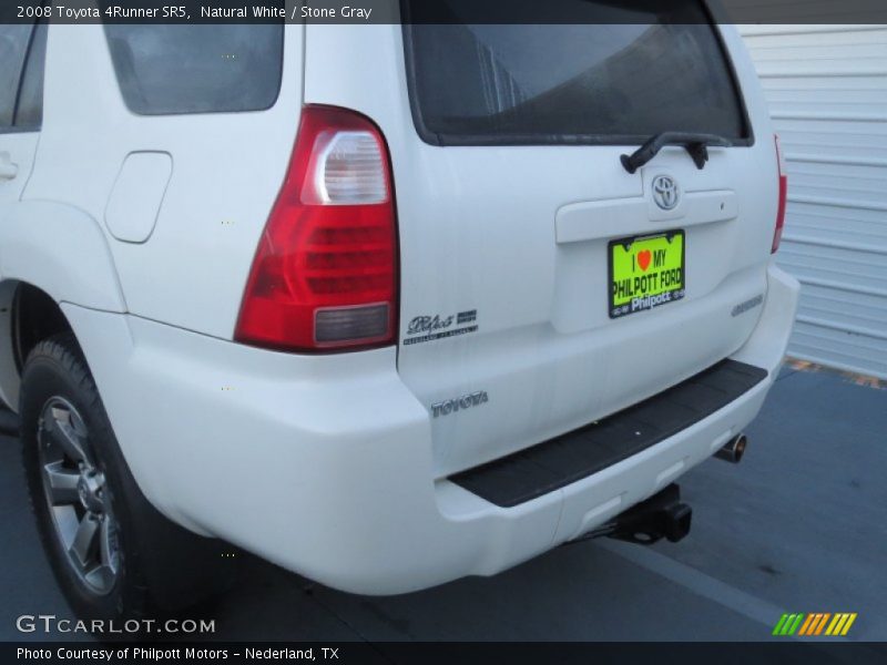 Natural White / Stone Gray 2008 Toyota 4Runner SR5