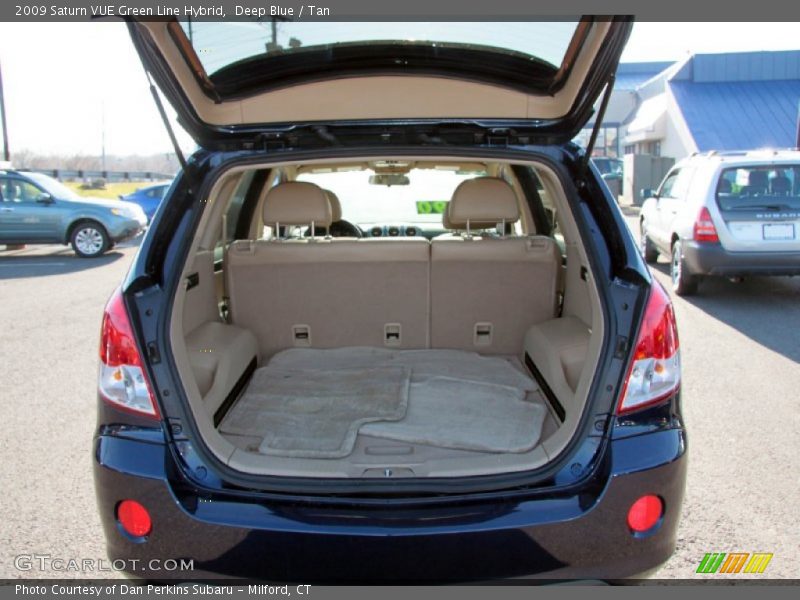 Deep Blue / Tan 2009 Saturn VUE Green Line Hybrid