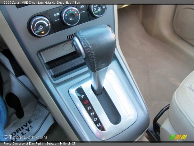 Deep Blue / Tan 2009 Saturn VUE Green Line Hybrid