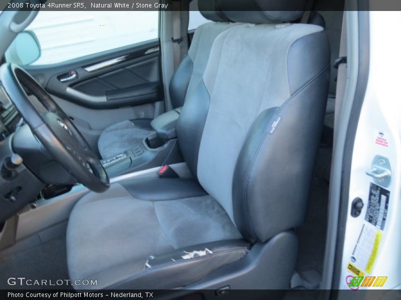 Natural White / Stone Gray 2008 Toyota 4Runner SR5