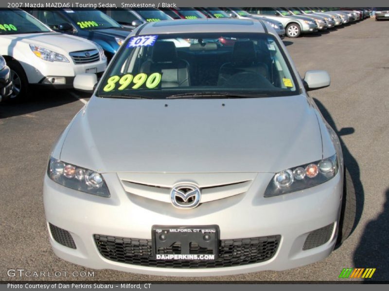Smokestone / Black 2007 Mazda MAZDA6 i Touring Sedan