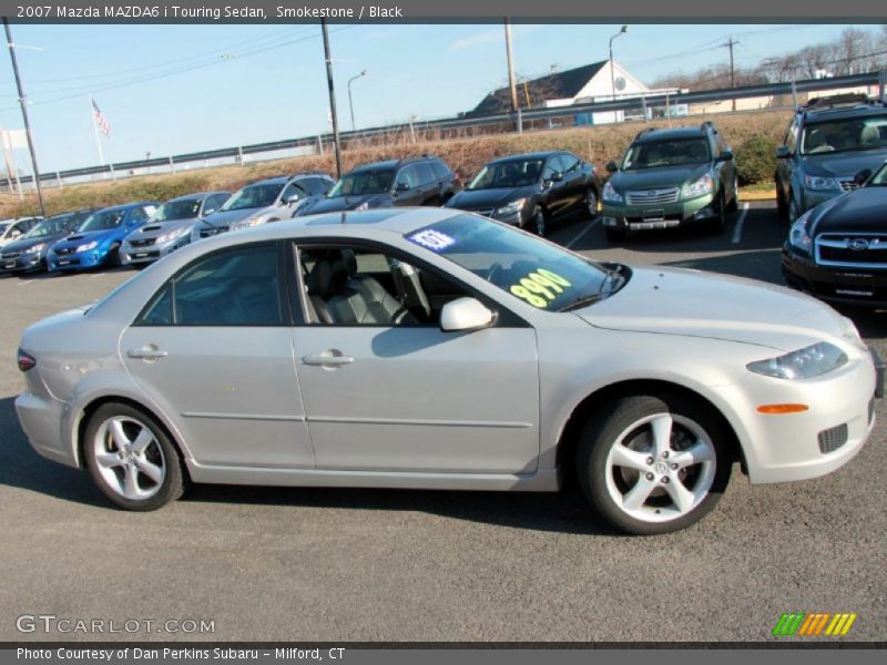 Smokestone / Black 2007 Mazda MAZDA6 i Touring Sedan