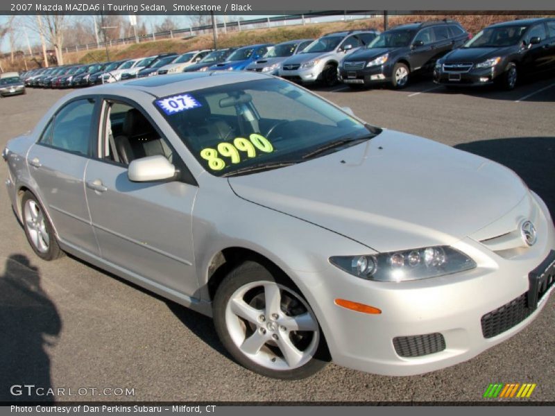 Smokestone / Black 2007 Mazda MAZDA6 i Touring Sedan