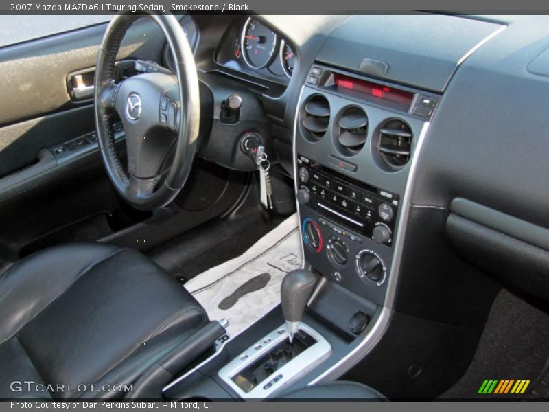 Smokestone / Black 2007 Mazda MAZDA6 i Touring Sedan