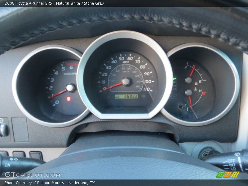 Natural White / Stone Gray 2008 Toyota 4Runner SR5