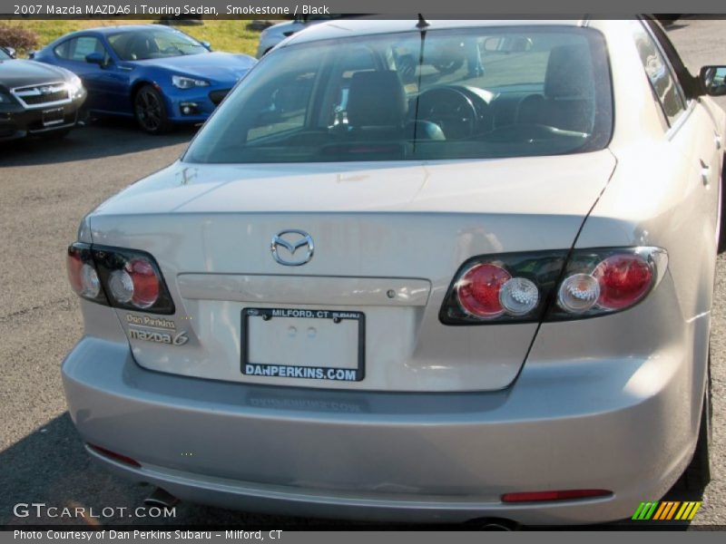 Smokestone / Black 2007 Mazda MAZDA6 i Touring Sedan