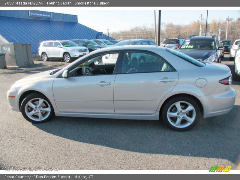 Smokestone / Black 2007 Mazda MAZDA6 i Touring Sedan
