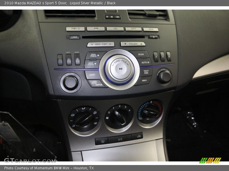 Controls of 2010 MAZDA3 s Sport 5 Door