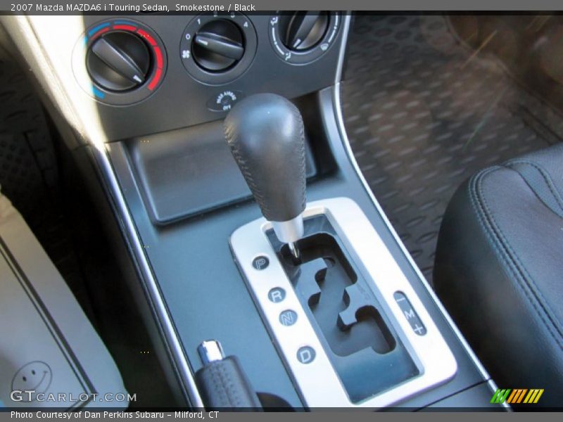Smokestone / Black 2007 Mazda MAZDA6 i Touring Sedan