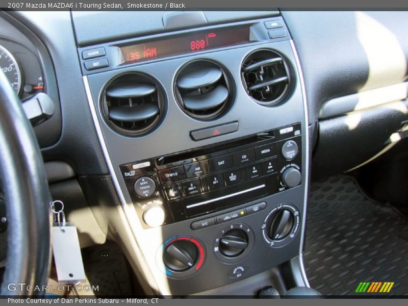 Smokestone / Black 2007 Mazda MAZDA6 i Touring Sedan