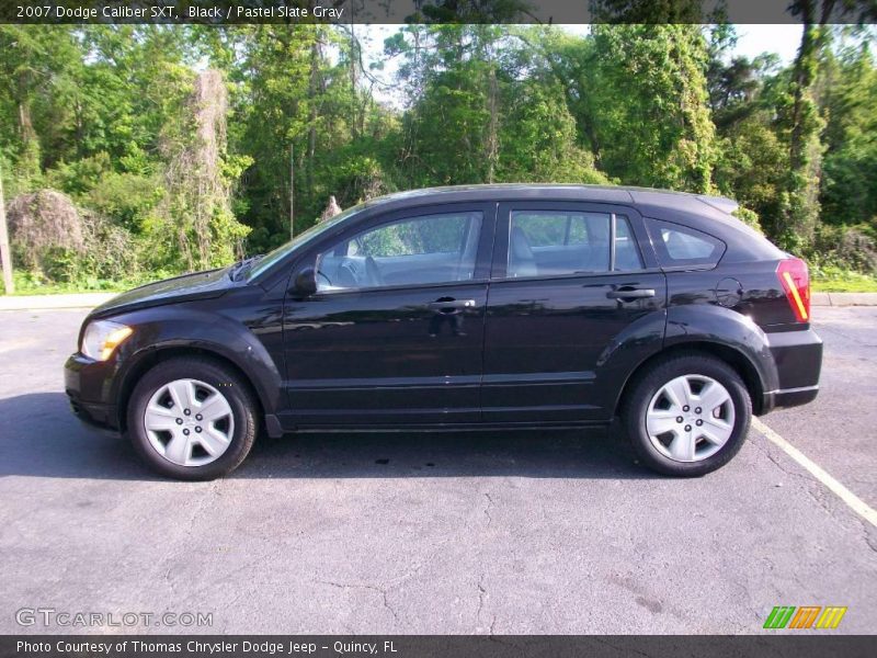 Black / Pastel Slate Gray 2007 Dodge Caliber SXT