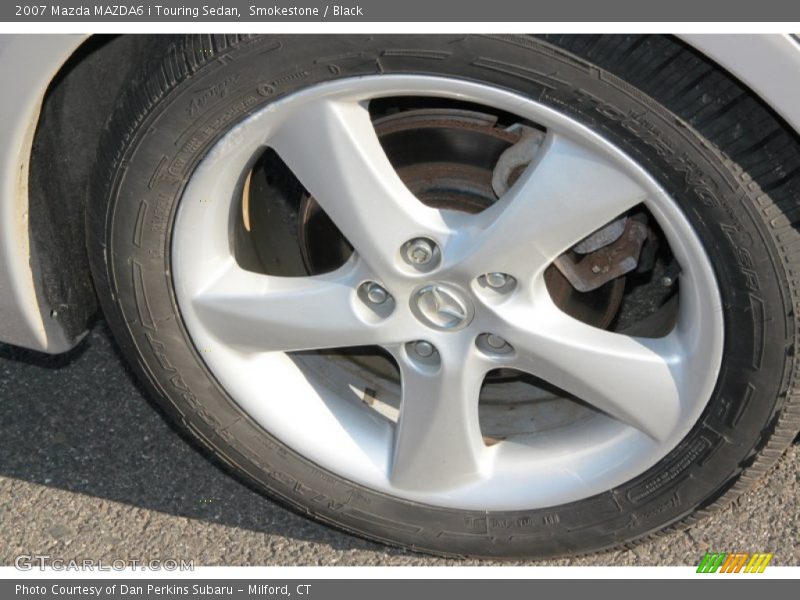 Smokestone / Black 2007 Mazda MAZDA6 i Touring Sedan