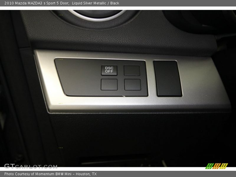 Liquid Silver Metallic / Black 2010 Mazda MAZDA3 s Sport 5 Door