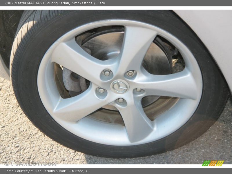 Smokestone / Black 2007 Mazda MAZDA6 i Touring Sedan