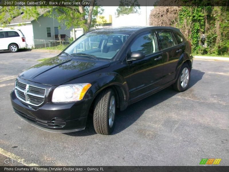 Black / Pastel Slate Gray 2007 Dodge Caliber SXT