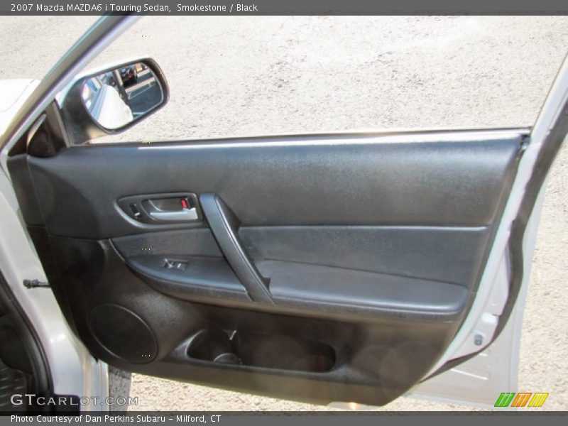 Smokestone / Black 2007 Mazda MAZDA6 i Touring Sedan
