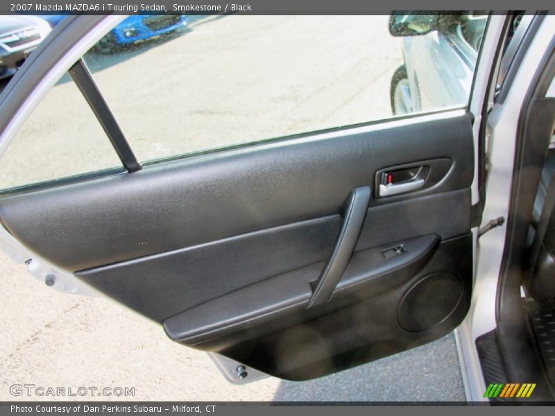 Smokestone / Black 2007 Mazda MAZDA6 i Touring Sedan
