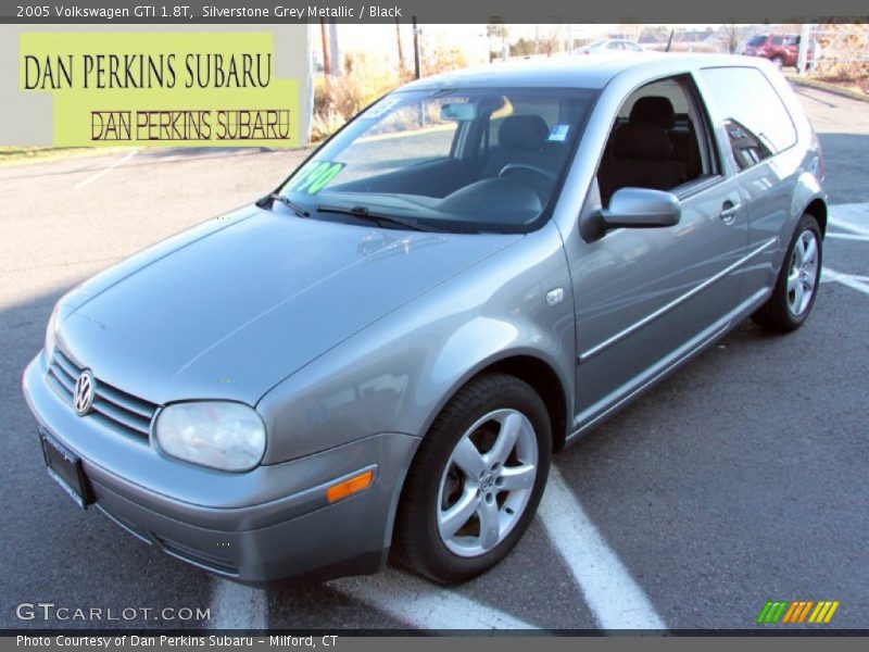 Silverstone Grey Metallic / Black 2005 Volkswagen GTI 1.8T