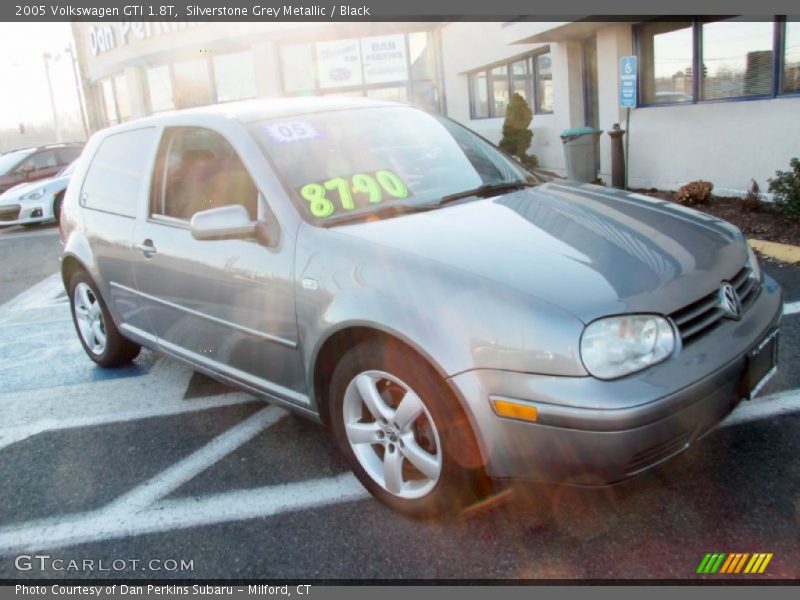 Silverstone Grey Metallic / Black 2005 Volkswagen GTI 1.8T