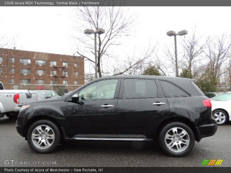 Formal Black / Parchment 2008 Acura MDX Technology