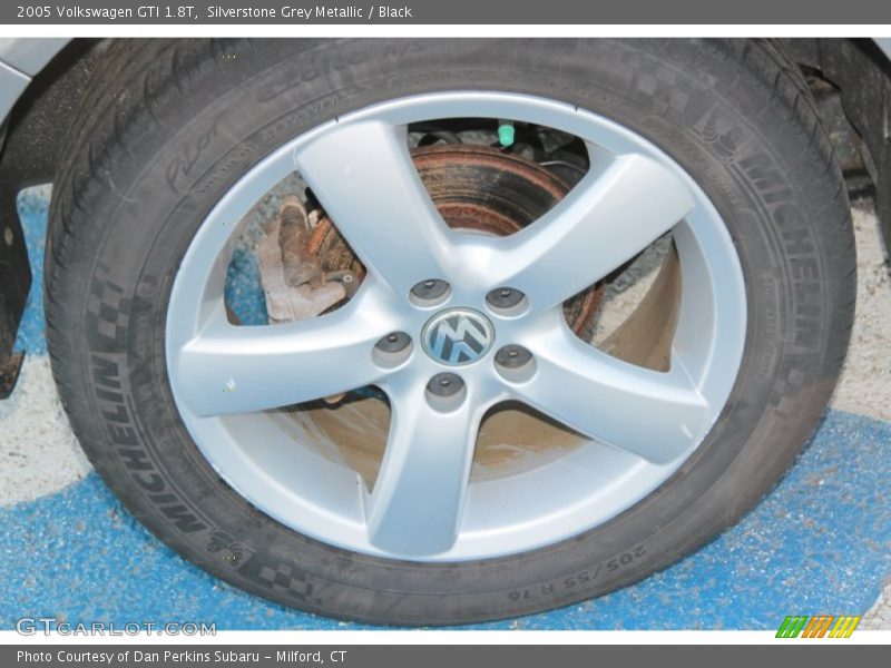 Silverstone Grey Metallic / Black 2005 Volkswagen GTI 1.8T