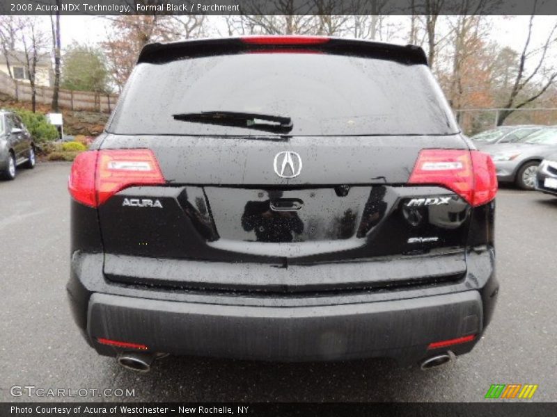 Formal Black / Parchment 2008 Acura MDX Technology