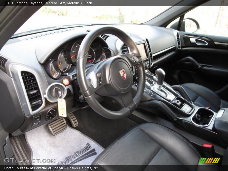 Black Interior - 2011 Cayenne  