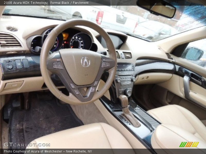 Formal Black / Parchment 2008 Acura MDX Technology
